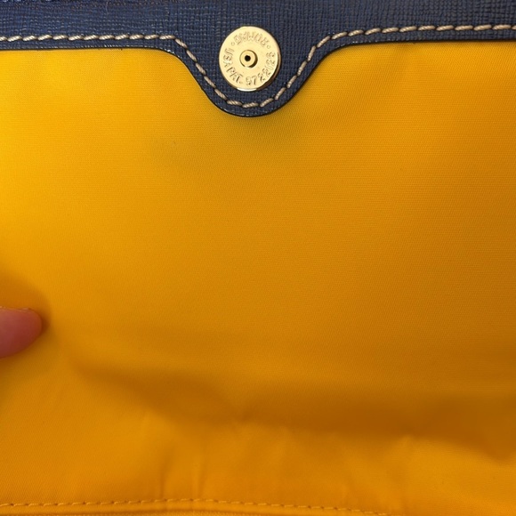 Dooney & Bourke Sanibel Becca NWOT blue and white small crossbody bag - Picture 9 of 13